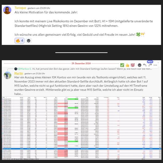 Message or report from a member